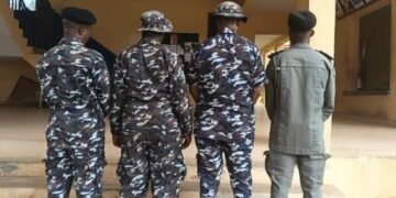 Four Security Officers Held Over Alleged Ethnic Profiling in Viral Video