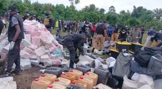 Liberia Destroys $336m Cocaine Amid Police Scandal