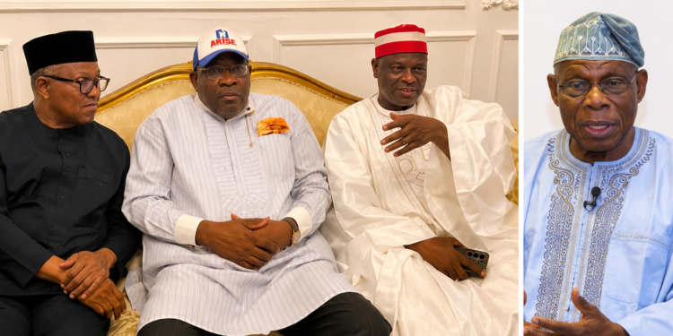 Obasanjo Drawn Into Obi-Kwankwaso 2027 Alliance Debate