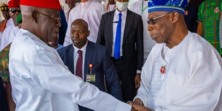 2027: Group Claims Obasanjo Is Quietly Supporting Tinubu