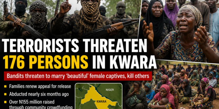 Terrorists Threaten 176 Kwara Kidnap Victims