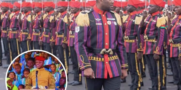 Traoré Unveils Locally Made Military Uniforms to Promote Burkina Faso’s Heritage