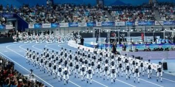 Beijing Draws Crowds as Humanoid Robots Compete in Olympic-Style Games