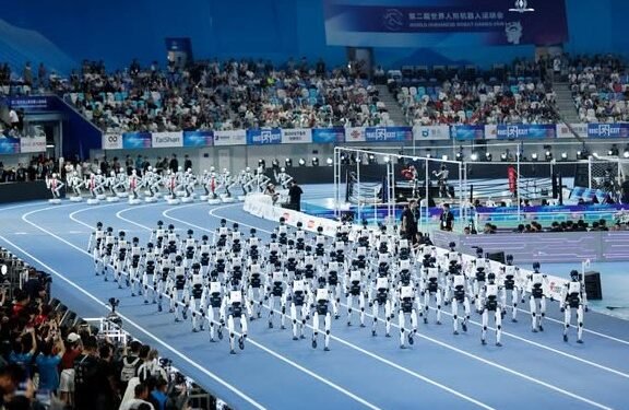 Beijing Draws Crowds as Humanoid Robots Compete in Olympic-Style Games
