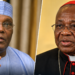 Atiku Backs Bishops, Criticises Presidency