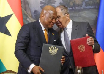 Ghana Urges Russia to Halt Recruitment of Citizens for Ukraine War as Trade Talks Continue