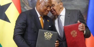 Ghana Urges Russia to Halt Recruitment of Citizens for Ukraine War as Trade Talks Continue