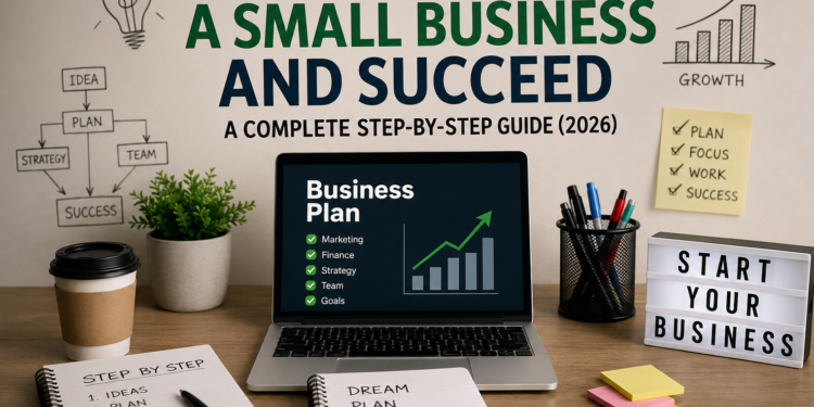 How to Start a Small Business and Succeed A Complete Step-by-Step Guide