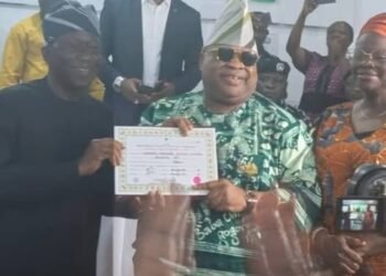 INEC Presents Certificate of Return to Ademola Adeleke
