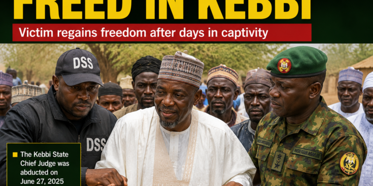 BREAKING: Kidnapped Judge Freed in Kebbi