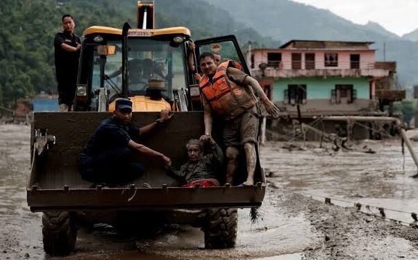 Rescue Teams Struggle to Reach Nepal-Tibet Flood Zone After Death Toll Tops 160