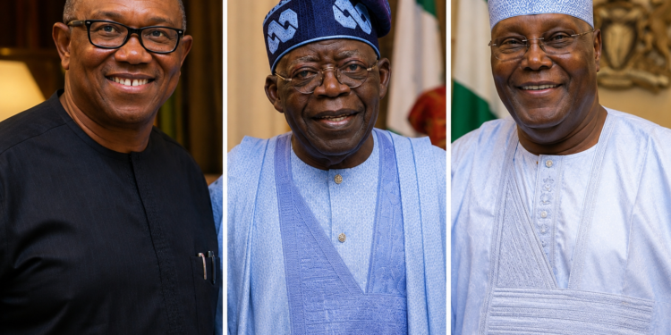 2027 Race Begins: Tinubu, Obi, Atiku and Other Candidates Set for Presidential Campaigns