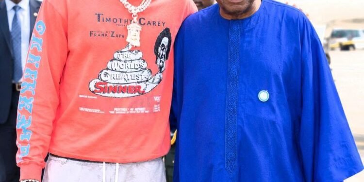 Surprise Abuja Airport Encounter: What Were Tinubu and Victor Osimhen Talking About?