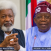 Soyinka Urges Tinubu to End Killings