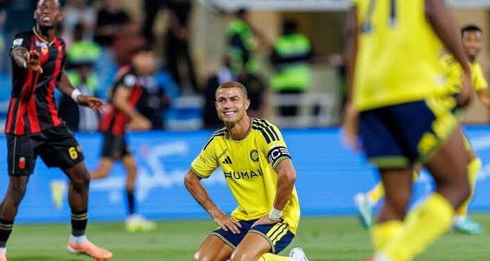 Ronaldo Back With a Bang, Scores in First Al-Nassr Game of the Season
