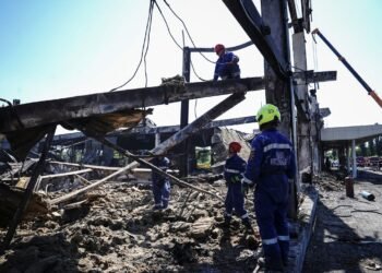 Ukraine Mall Strike: Rescuers Dig Through Rubble as Zelenskyy Condemns Russian Attack