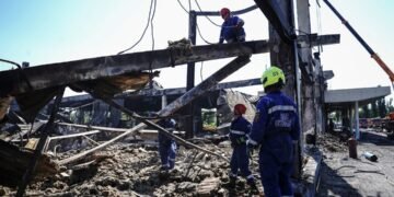 Ukraine Mall Strike: Rescuers Dig Through Rubble as Zelenskyy Condemns Russian Attack