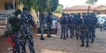 Osun Guber: Security Operatives Take Over INEC Office as Final Preparations Intensify