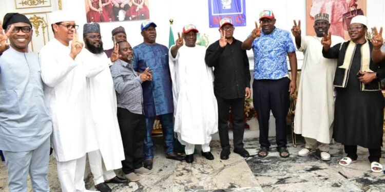 Seriake Dickson Holds Talks With Peter Obi, Kwankwaso Ahead of 2027