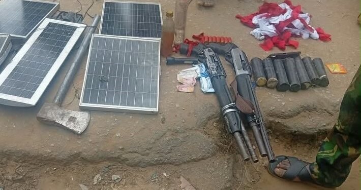 Troops Storm IPOB/ESN Strongholds in Anambra, Recover Weapons and IED Materials