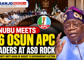 Osun 2026: Tinubu Meets 76 APC Leaders as Election Tensions Rise