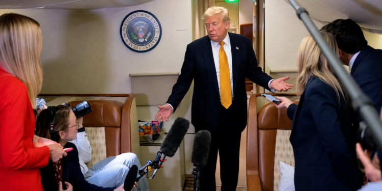 Trump Used Catering Truck in Secret Plane Switch Amid Reported Iranian Assassination Threat