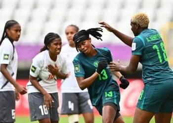 Falconets Smash New Caledonia 10-1, Reach U-20 World Cup Round of 16
