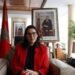 Fatima Zahra El Mansouri at Morocco political event