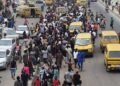 Lagos Bus Drivers Protest Alleged Extortion, Commuters Stranded