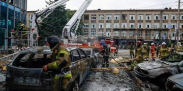 Russian Drone Strikes Kill 14 Across Ukraine, Damage Kyiv and Odesa Infrastructure