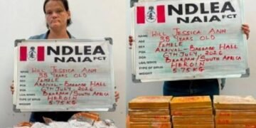 South African Woman Sentenced to 25 Years for Importing 5.75kg of Heroin