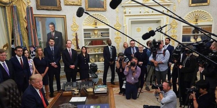 Trump Announces White House Ban on CNN, Politico and MS NOW