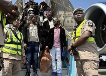 105 Nigerians Return from South Africa Through RCCG