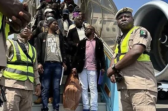 105 Nigerians Return from South Africa Through RCCG