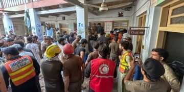 Deadly School Roof Collapse in Peshawar, Pakistan