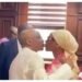 El-Rufai Kisses Wife as Wiretapping Trial Continues in Abuja