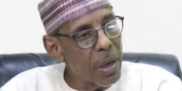 Hakeem Baba-Ahmed speaking during an interview