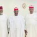Kwankwasiyya Movement representatives discussing the 2027 Kano election candidate list