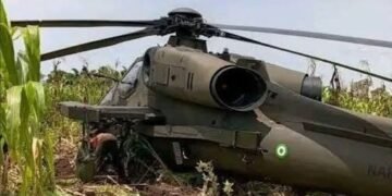 NAF Helicopter Makes Precautionary Landing on Benue Farmland After Anti-Kidnap Mission