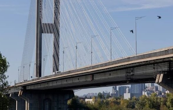 Russian Strike Damages Second Major Bridge in Kyiv
