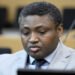 Simon Ekpa pictured in court as Finland’s Court of Appeal reduces his prison sentence to four years.