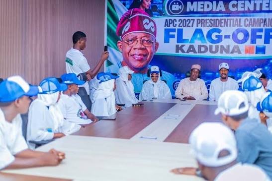 2027 Election: Tinubu Targets North’s 56 Million Voters as APC Opens Campaign in Kaduna