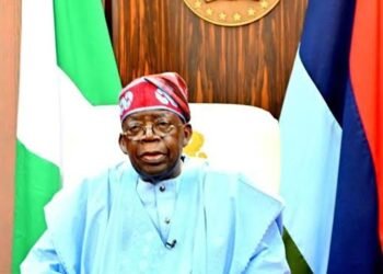 Tinubu delivering Nigeria 66th Independence Day speech