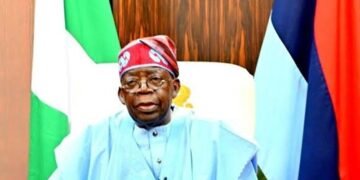 Tinubu delivering Nigeria 66th Independence Day speech